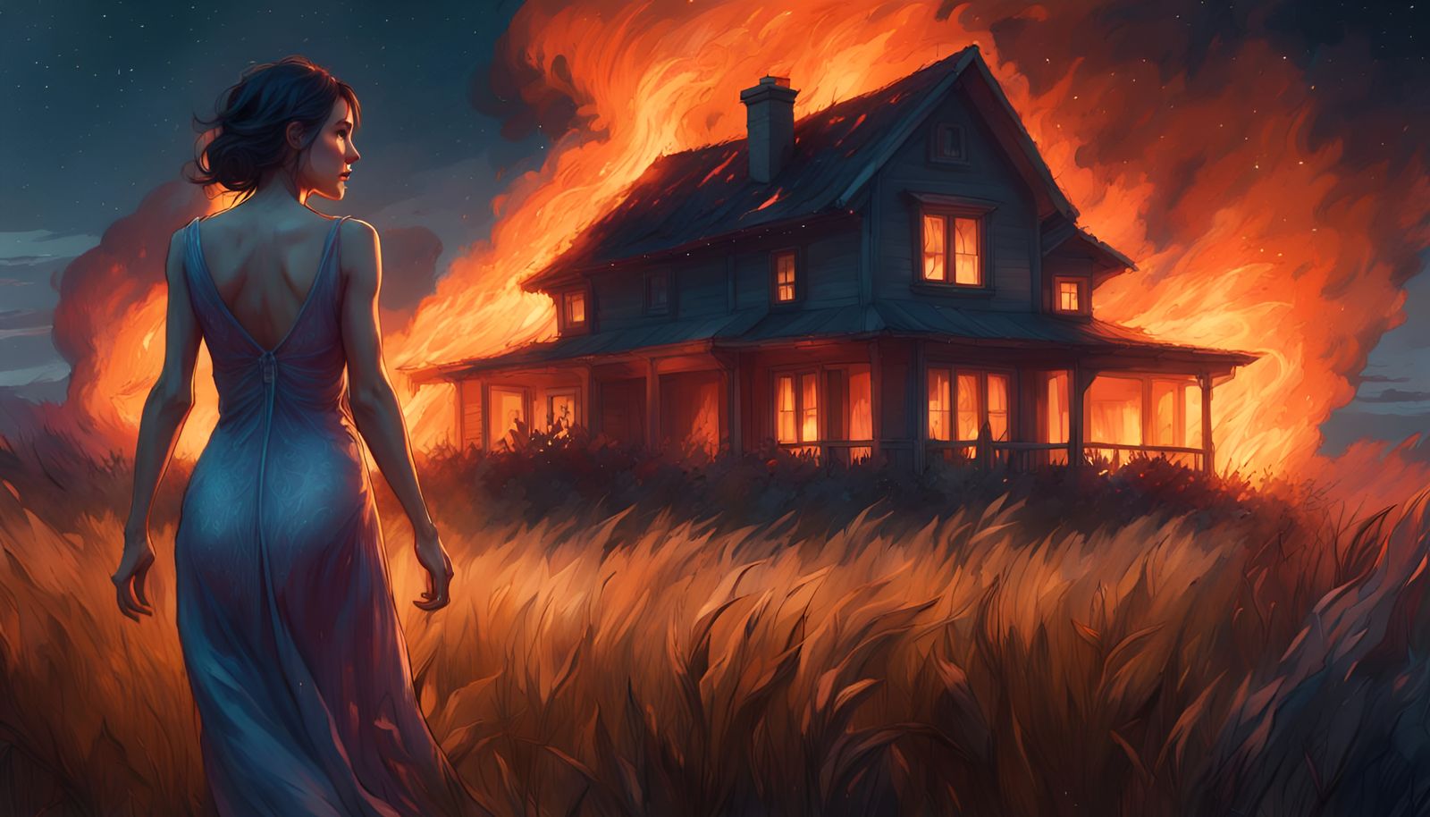 We didn't start the fire, it was always burning, since the world's been turning!  by @Federico