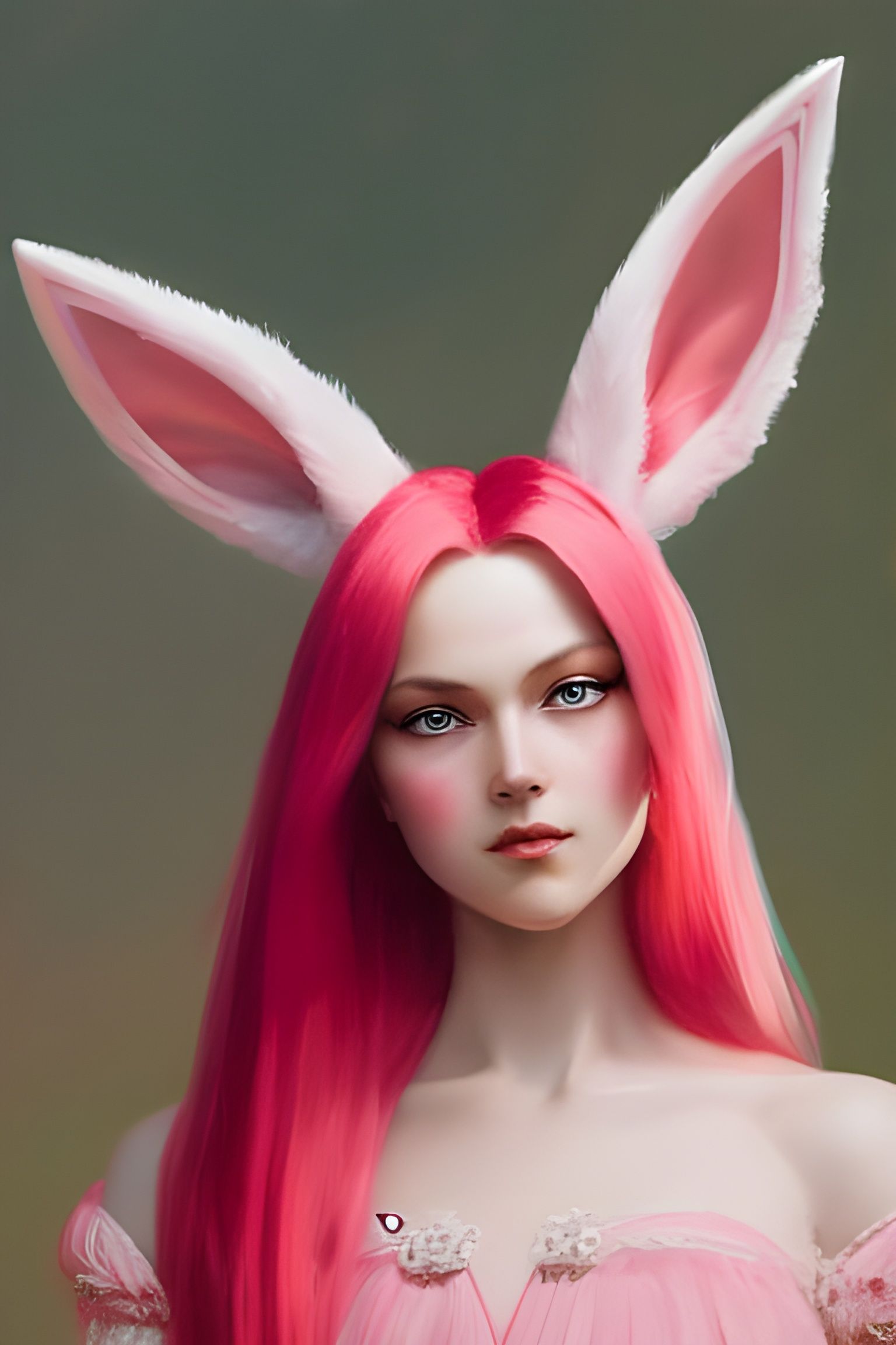 Bunny Girl 2 - AI Generated Artwork - NightCafe Creator