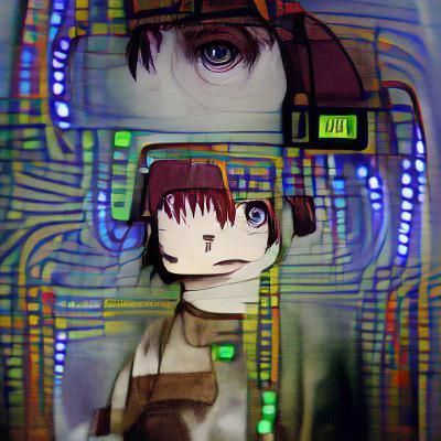 Anime Serial Experiments Lain 13 Canvas Poster India | Ubuy
