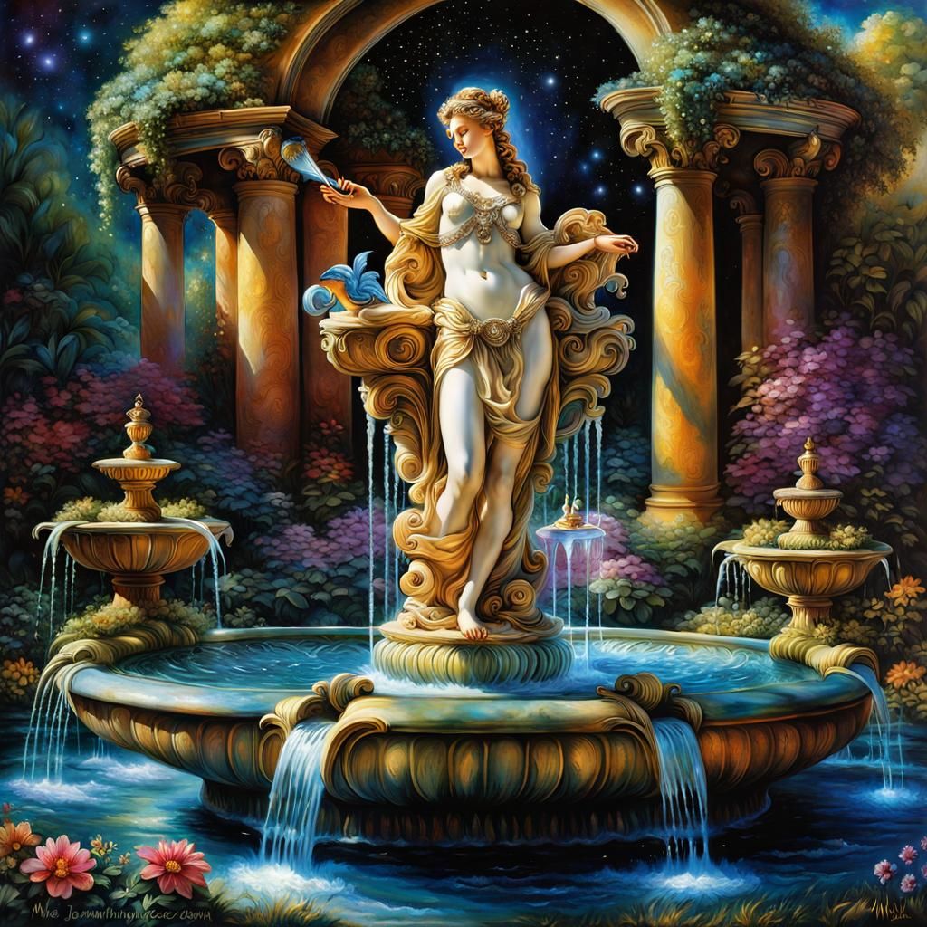 ✨Luxurious water spectacle✨