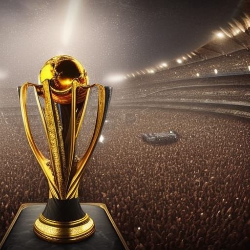 Argentina world cup trophy!