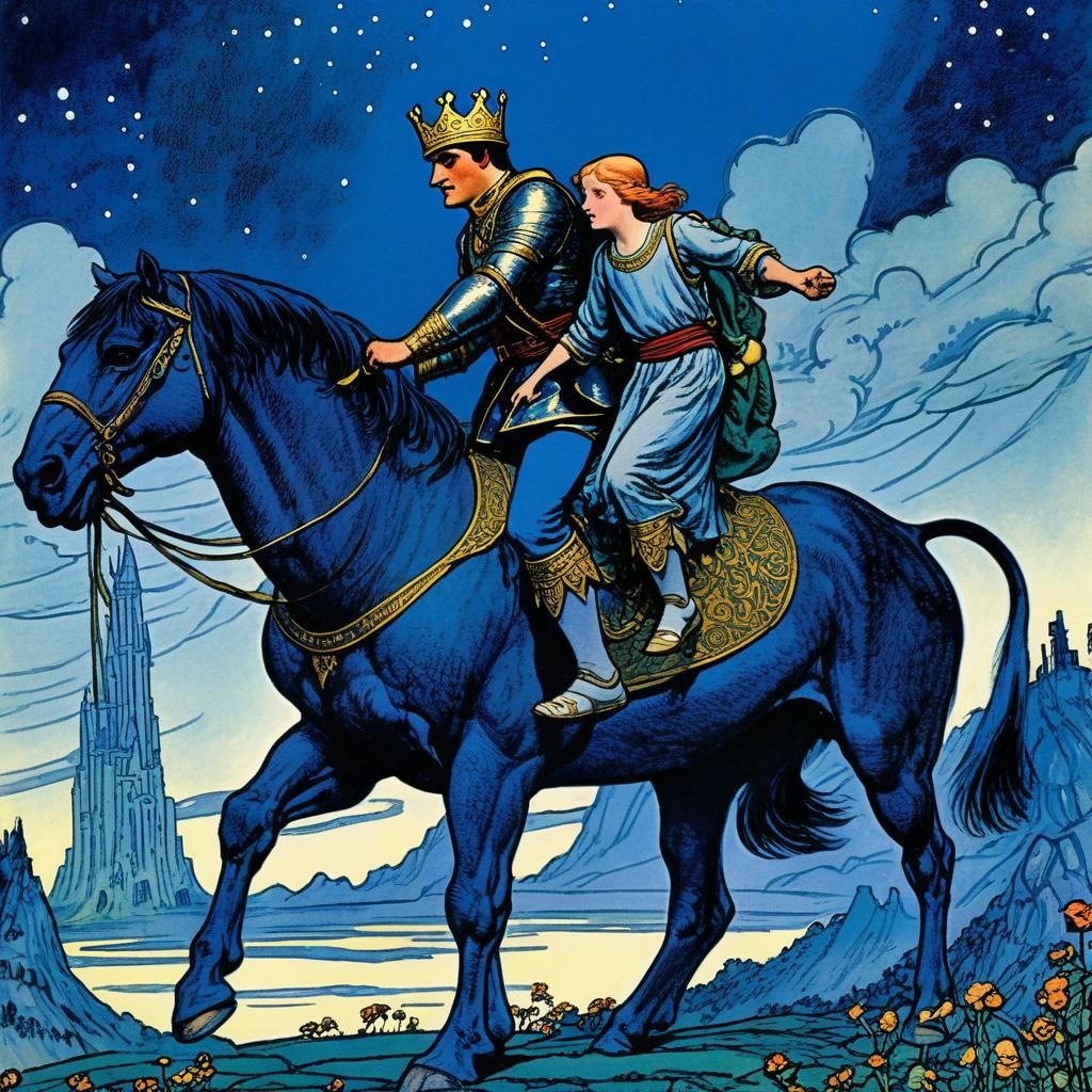 Blue Horse