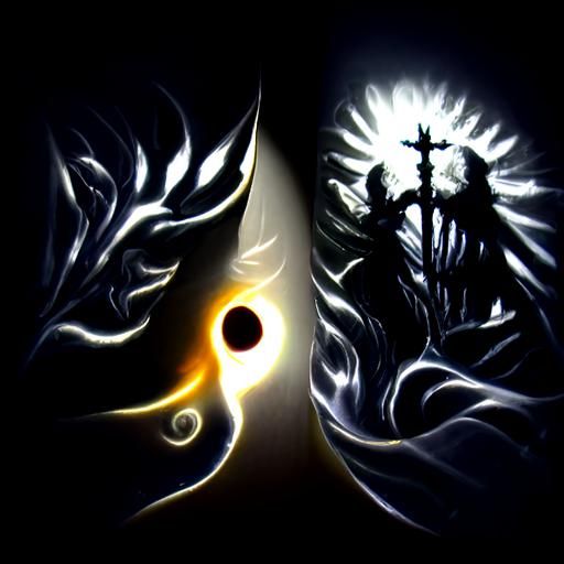 Encounter between darkness and light