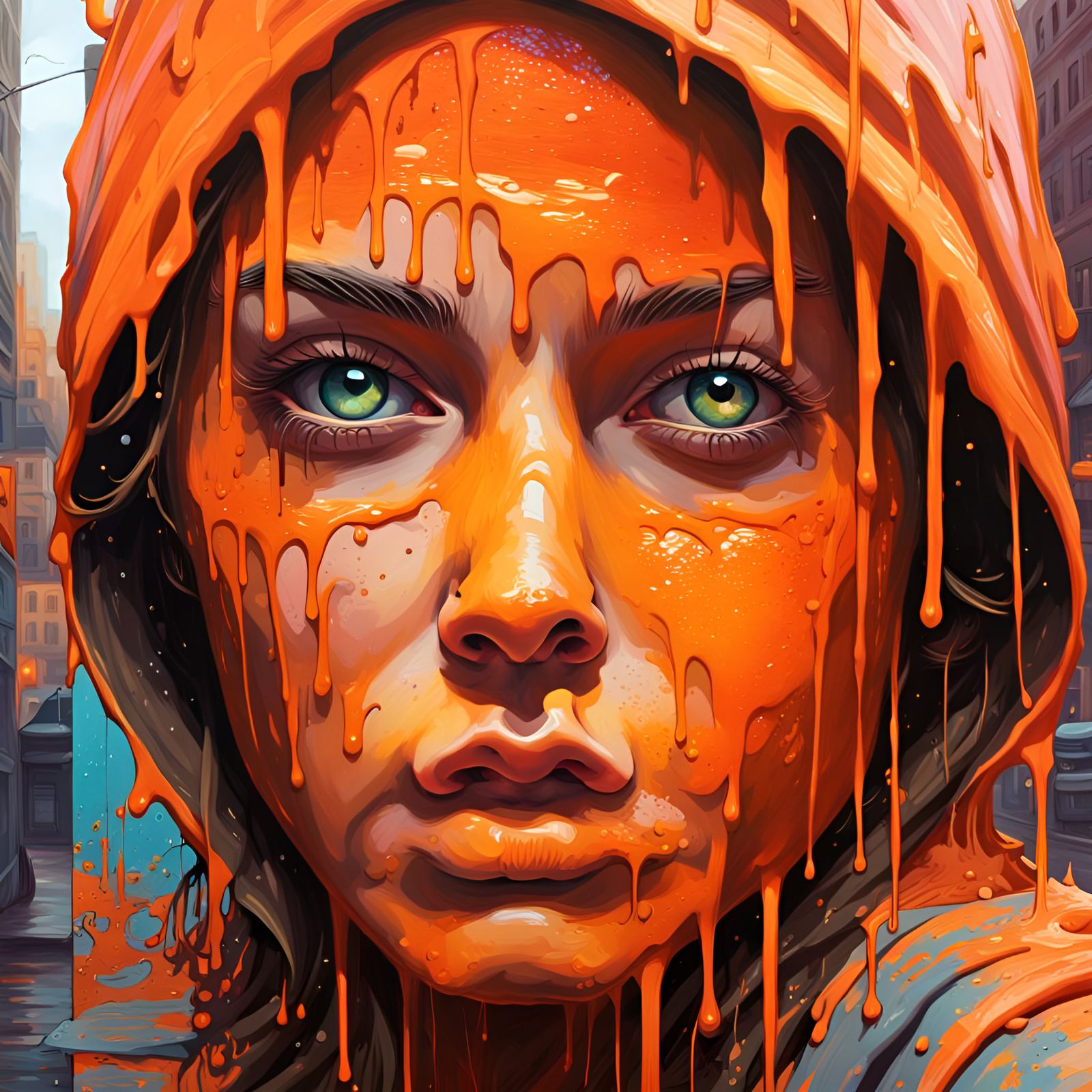 The Color Orange AI Generated Artwork NightCafe Creator