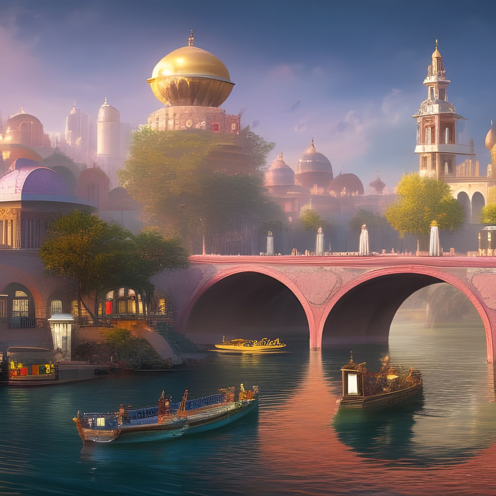 Fantasy city