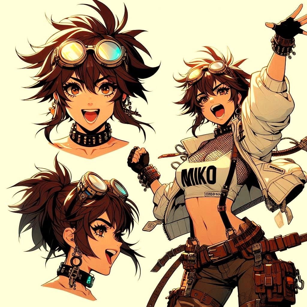 Character reference of Miko Hanzo