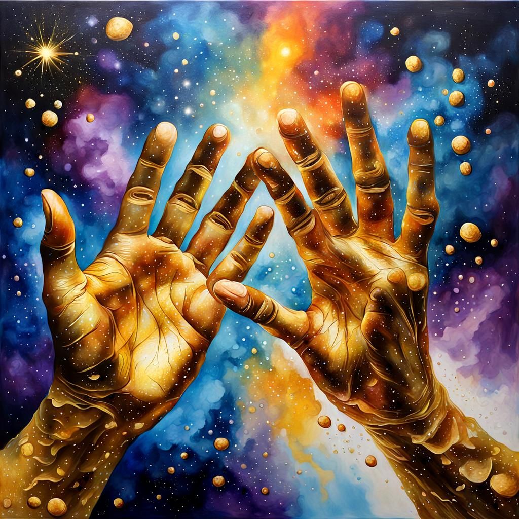 Magical Hands Reach Across the Galaxy