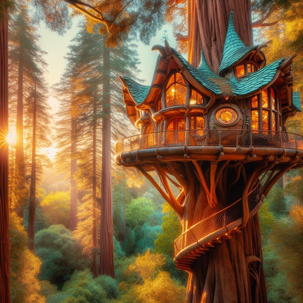 Unusual Treehouse  by @John from Youngstown