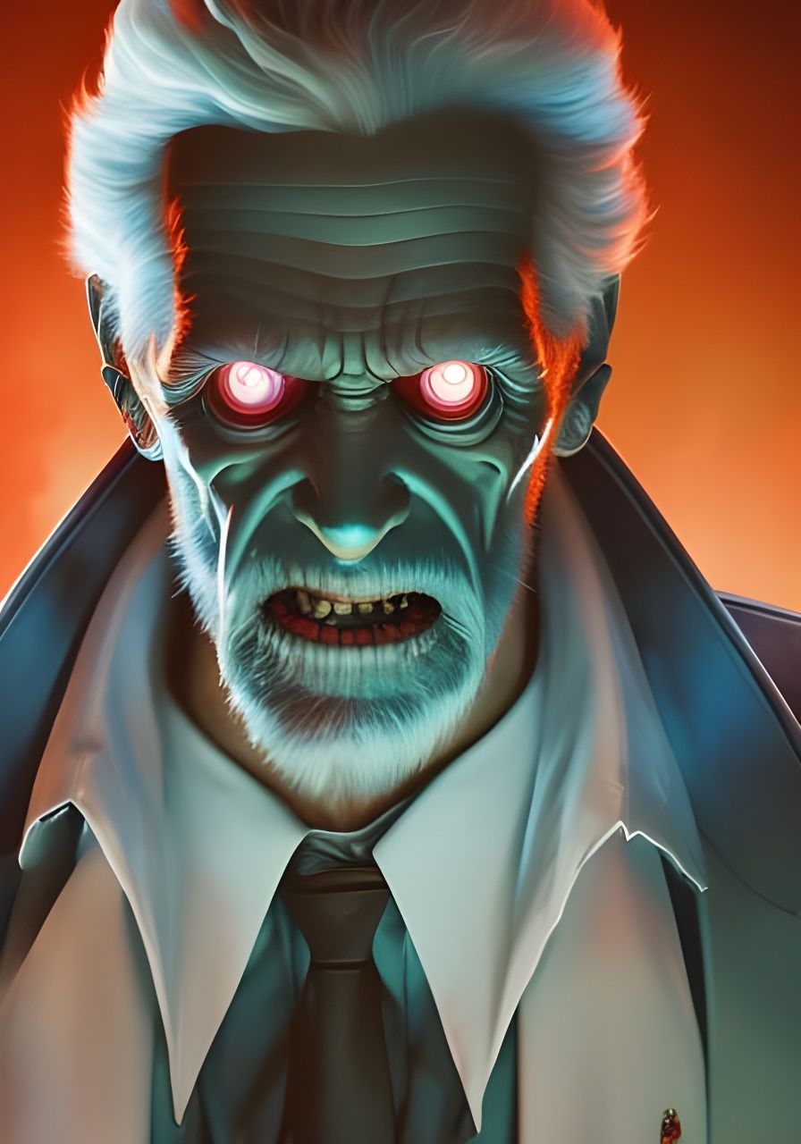 Personal Investigator zombie scientist - AI Generated Artwork ...