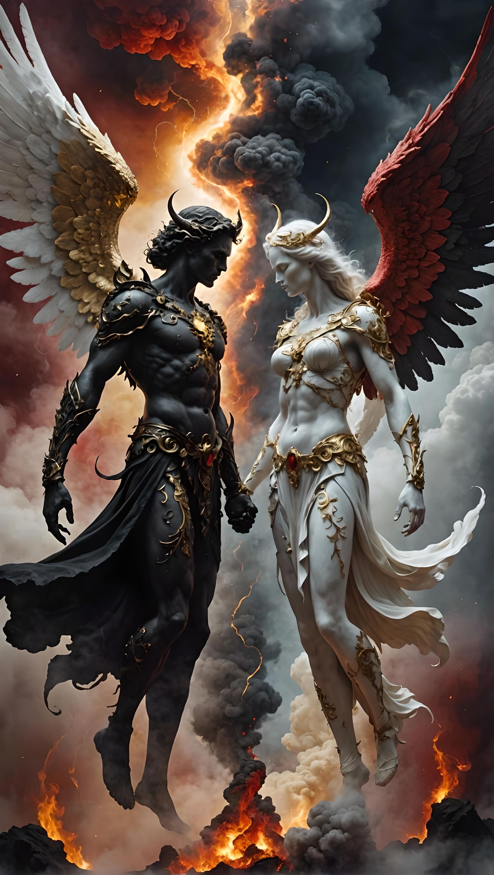 Good and Evil Go Hand in Hand   by @Drez