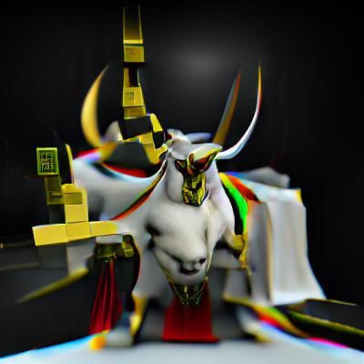 The omnipotent oryx the mad god conquered the realms 8K 3D