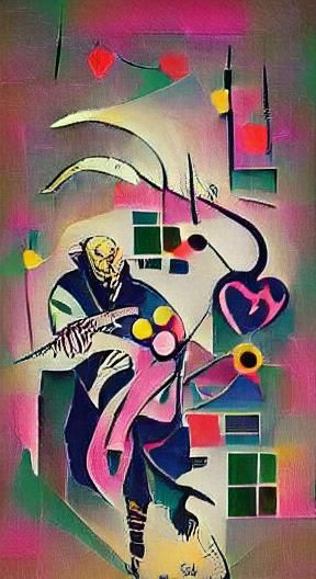 Artwork by Kandinsky