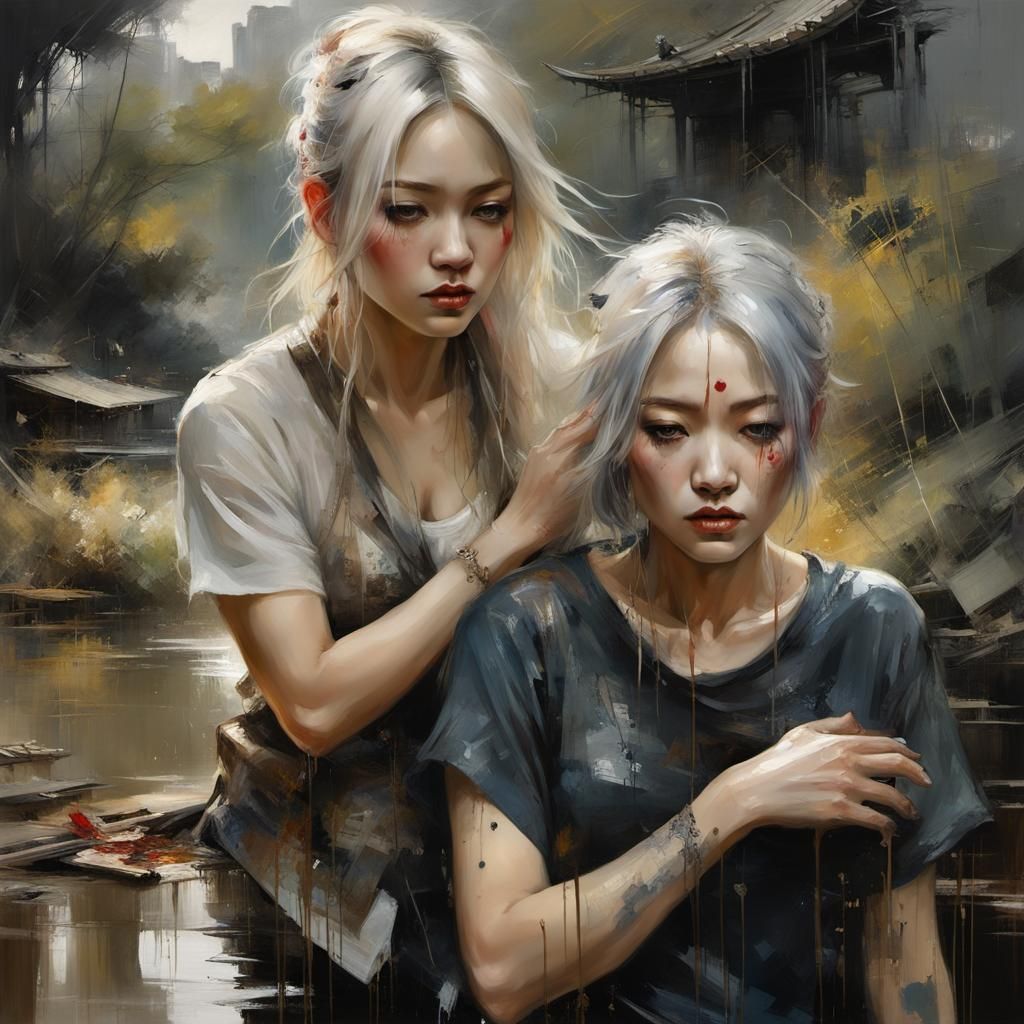 Two sisters/ after the flood
