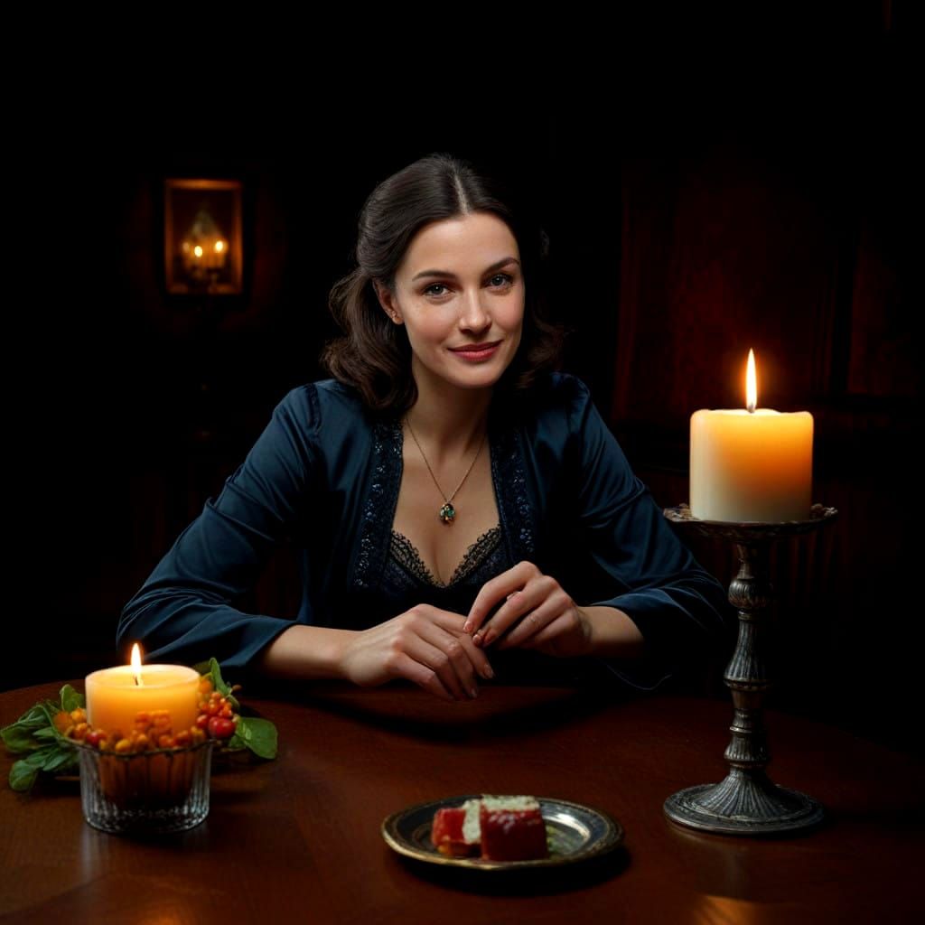 Effortless Beauty in a Warm Intelligent Smile