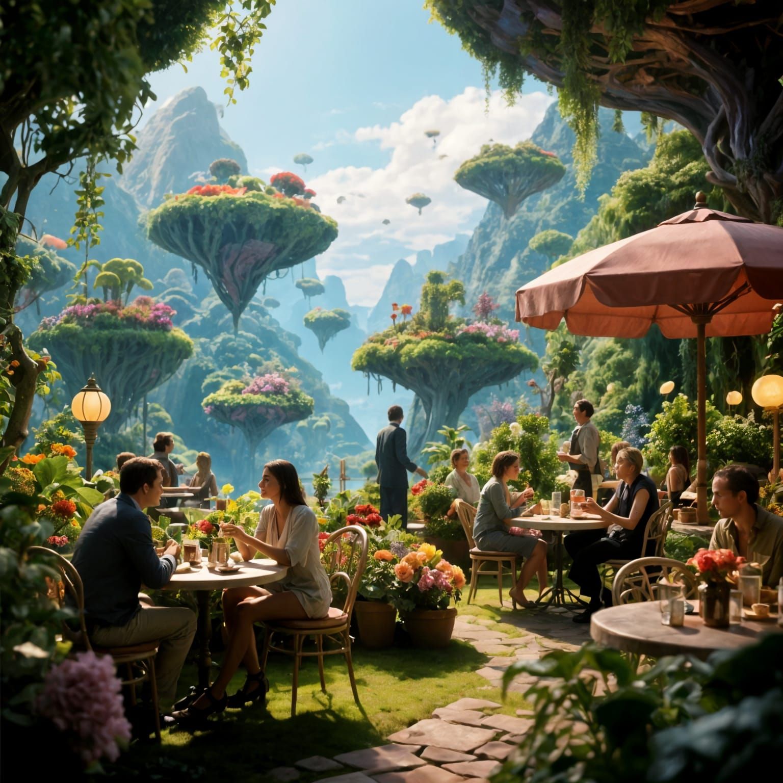 The valley of floating gardens  by @ThomasG