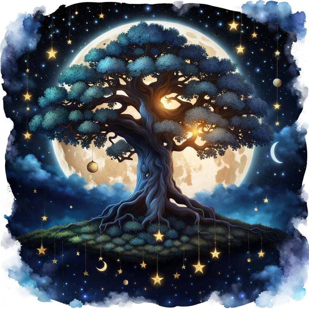 Yggdrasil - AI Generated Artwork - NightCafe Creator