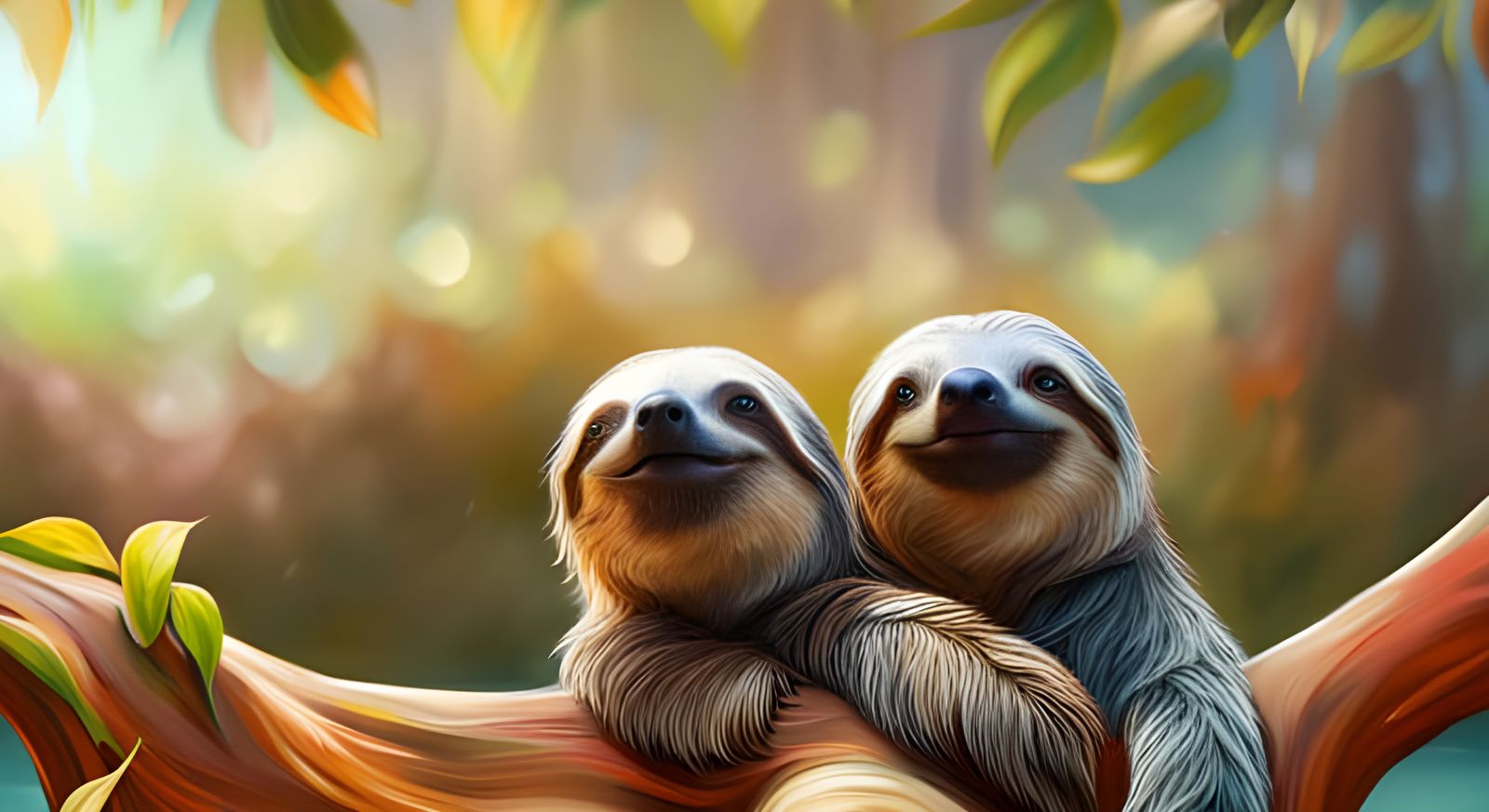 the smiling sloths  by @fashion superstar