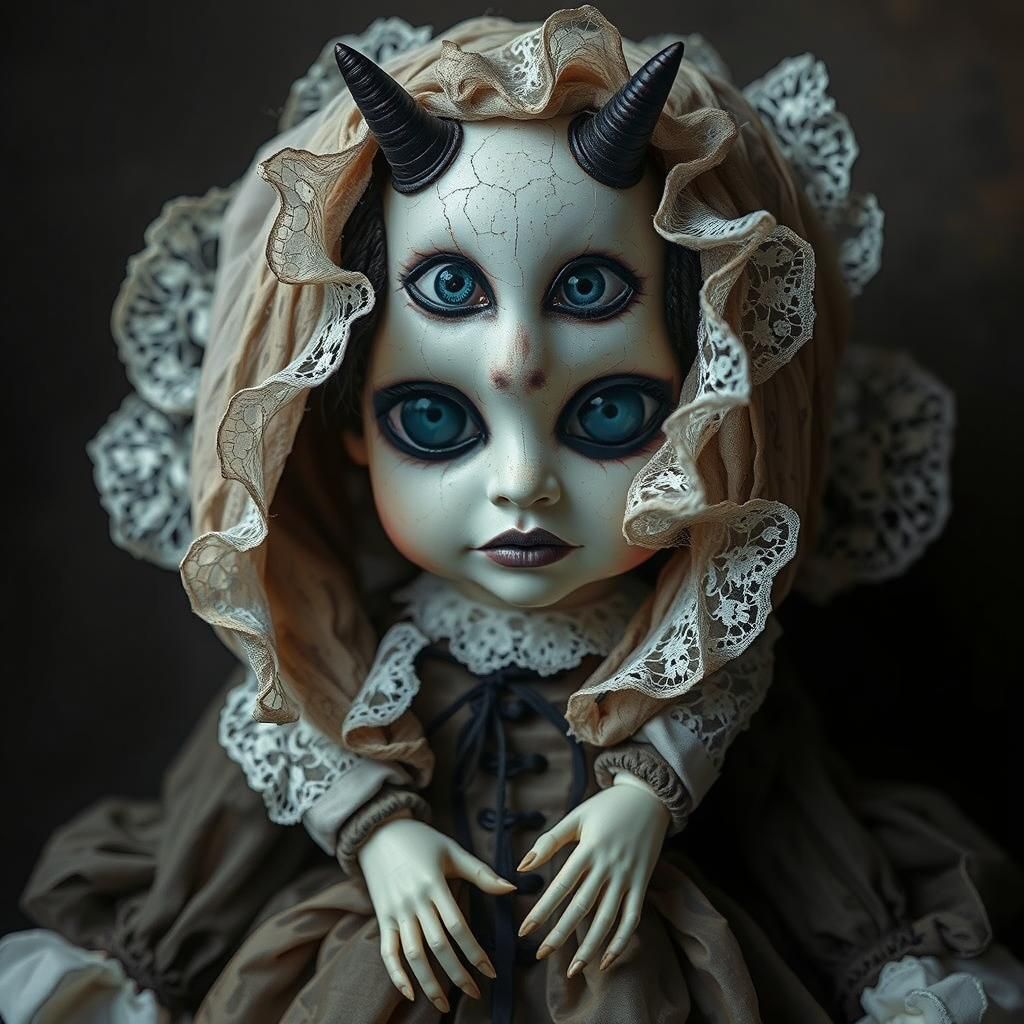 creepy doll...  by @Strandberg