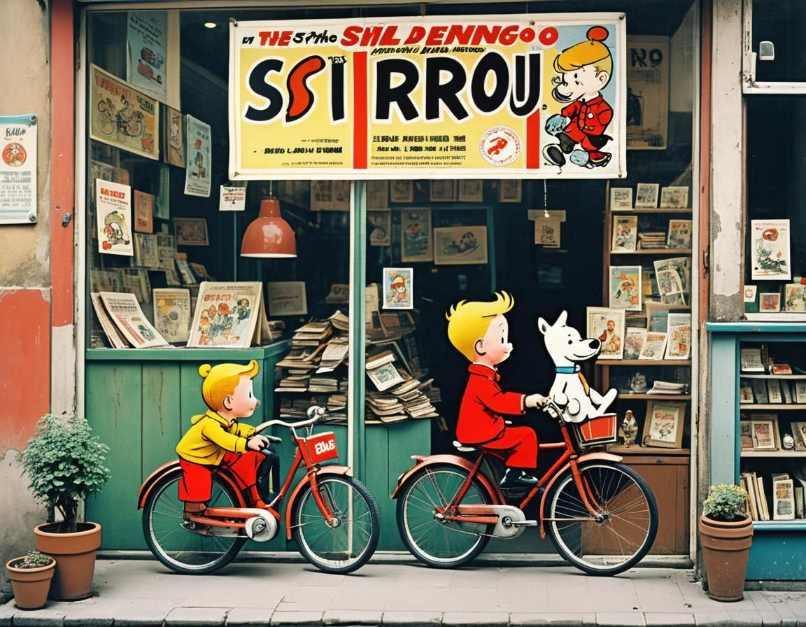 Spirou Vintage - AI Generated Artwork - NightCafe Creator