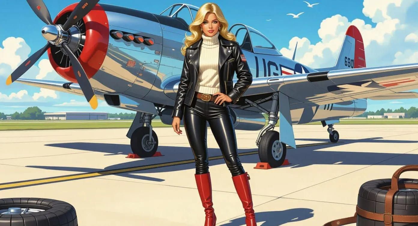 Capt. Kate and Her Vintage Warbird