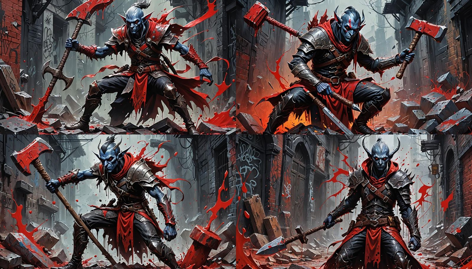 Shadar-Kai Blood Hunter