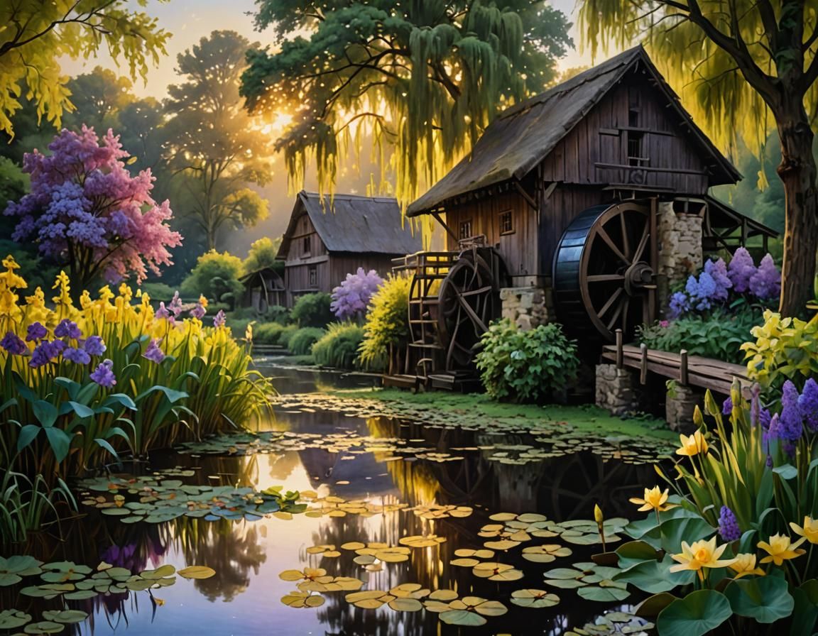 Sleepy Olde Mill  by @Le RoyFol