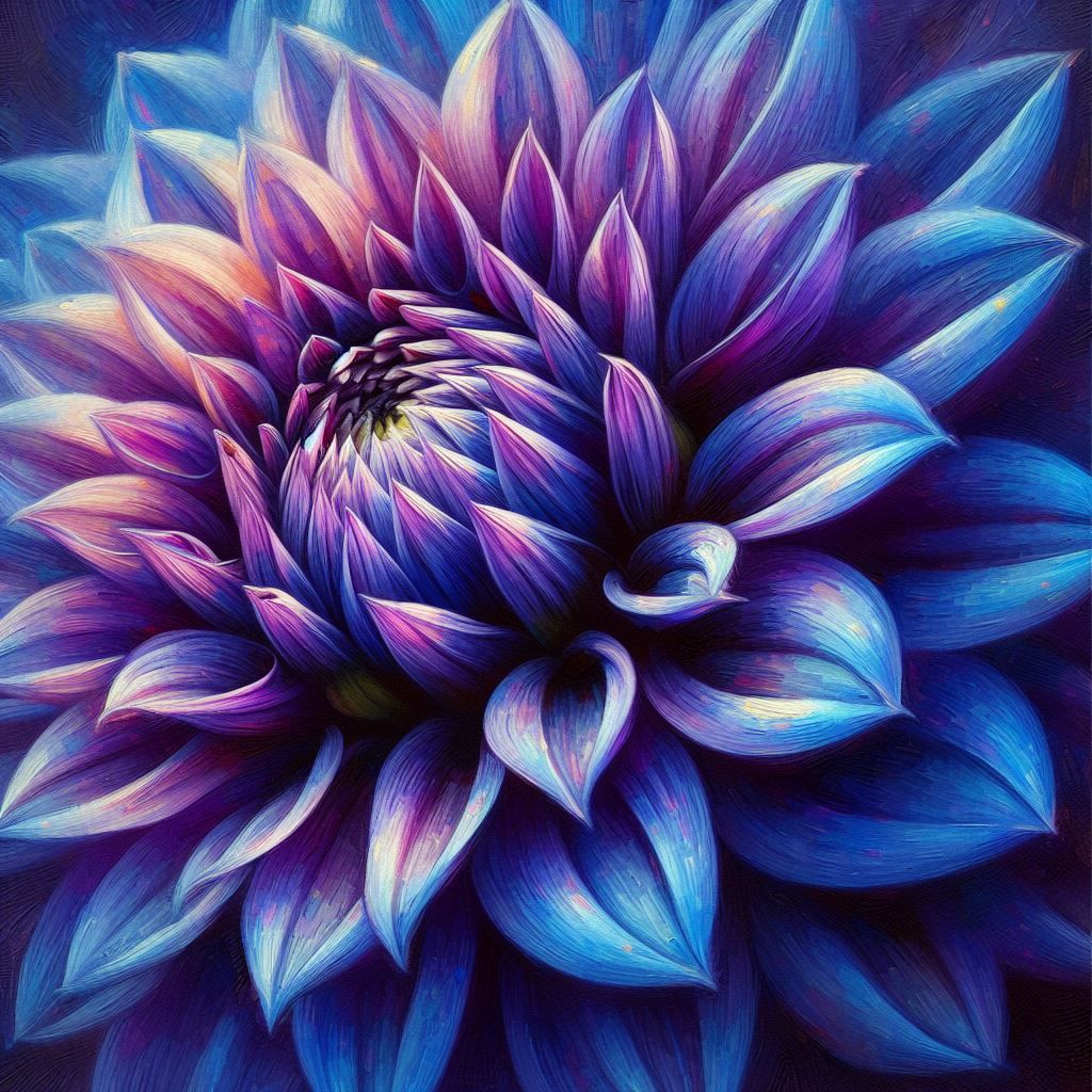 Indigo Dahlia