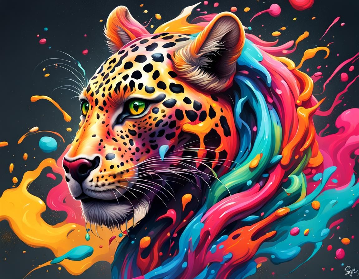 Leopard Splash