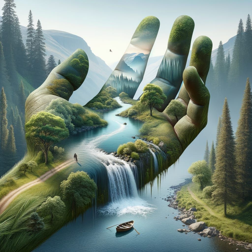 Waterfall   by @EveCrowe