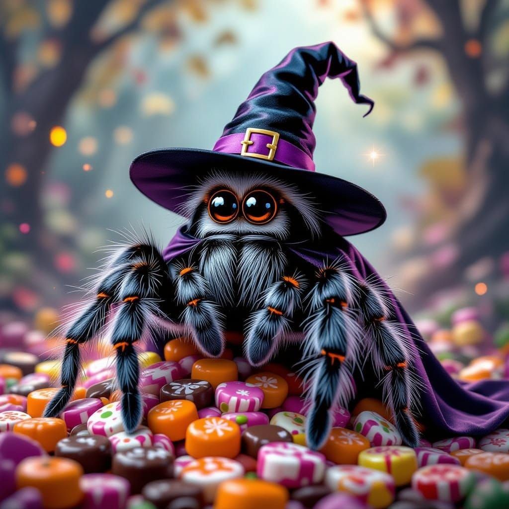 Tarantina, the witch  by @VansCreations