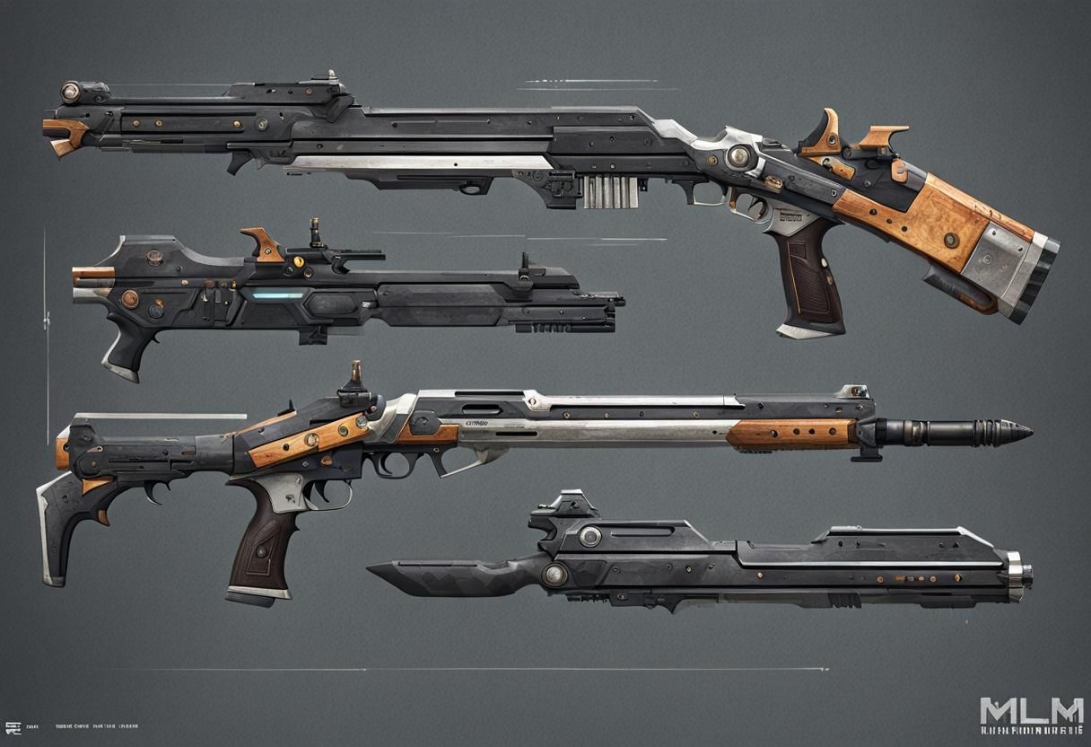 weapons design for video games