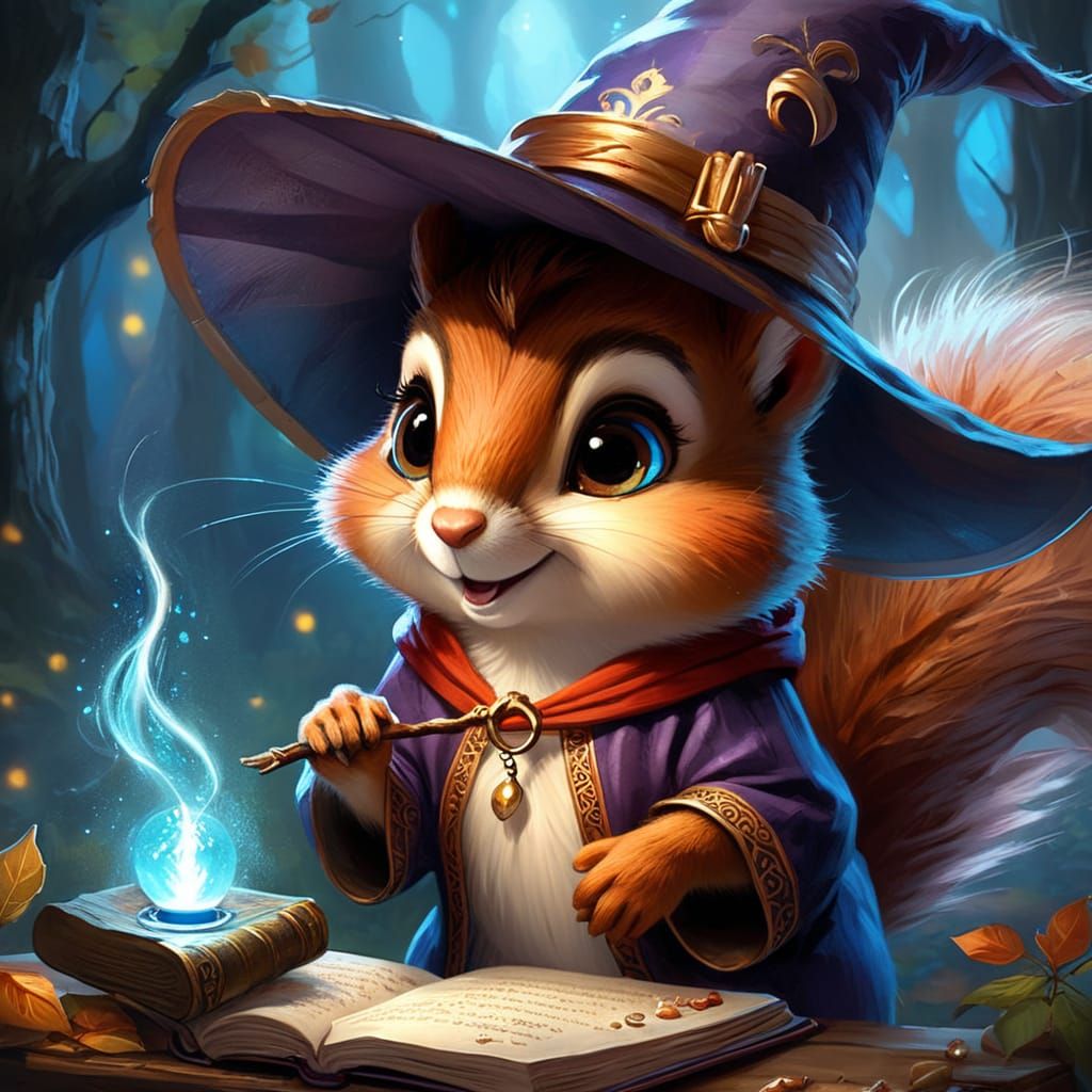 Squirrel Wizard #2