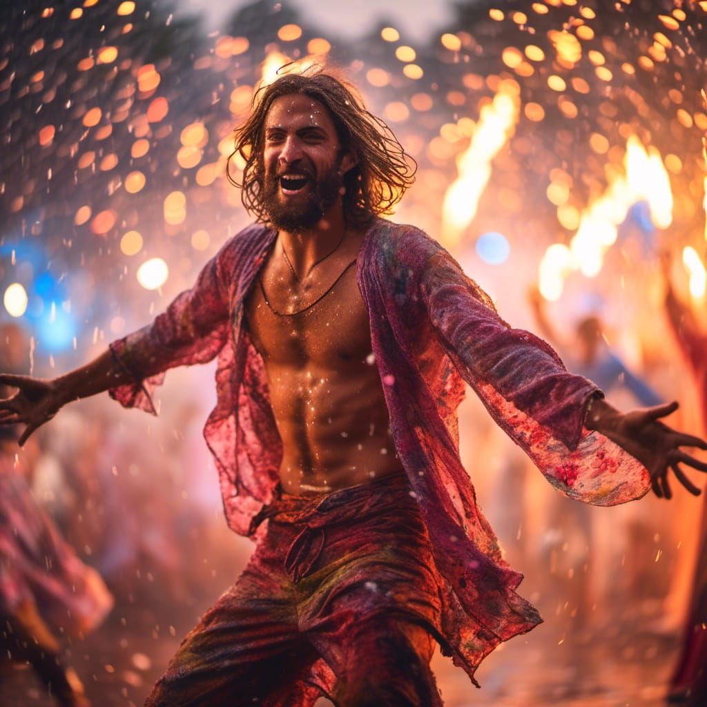 <lora:FreeRain:1.0> Jesus voltando na terra parusia