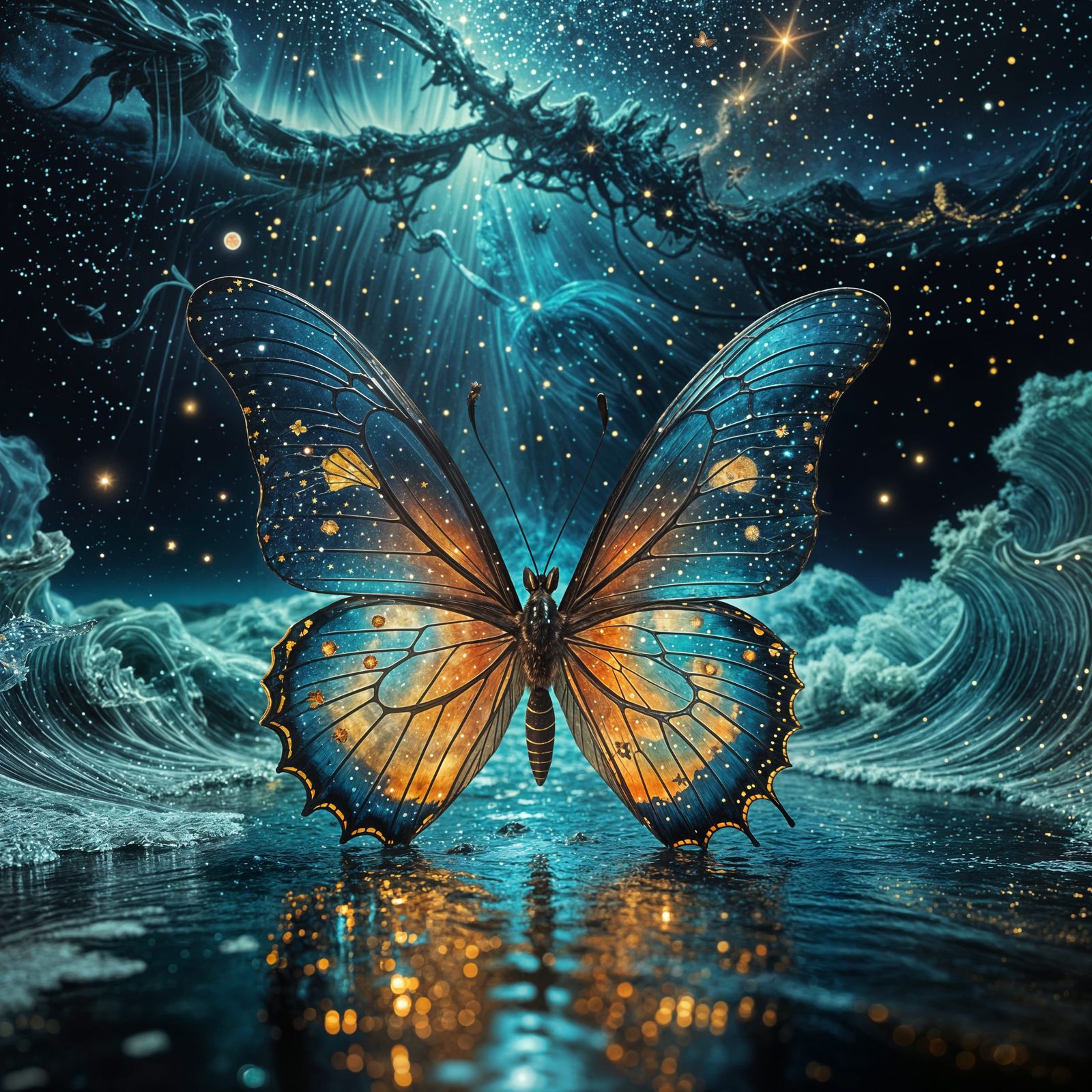 Starry Night  by @Lulu