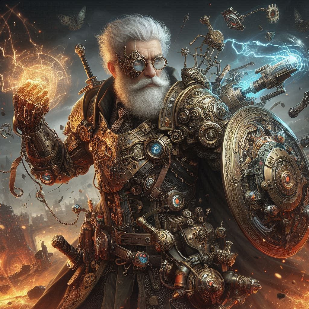 Flint al'Sharn. Artificer