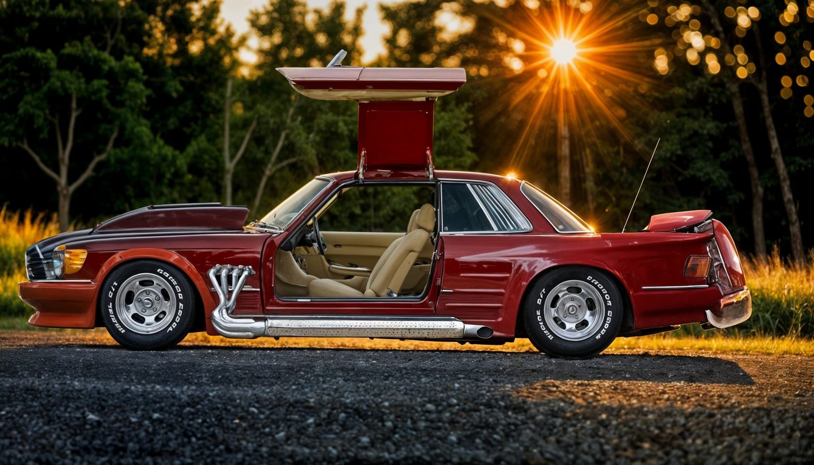 1980 Mercedes Benz 500 SLC Koenig Specials Gullwing