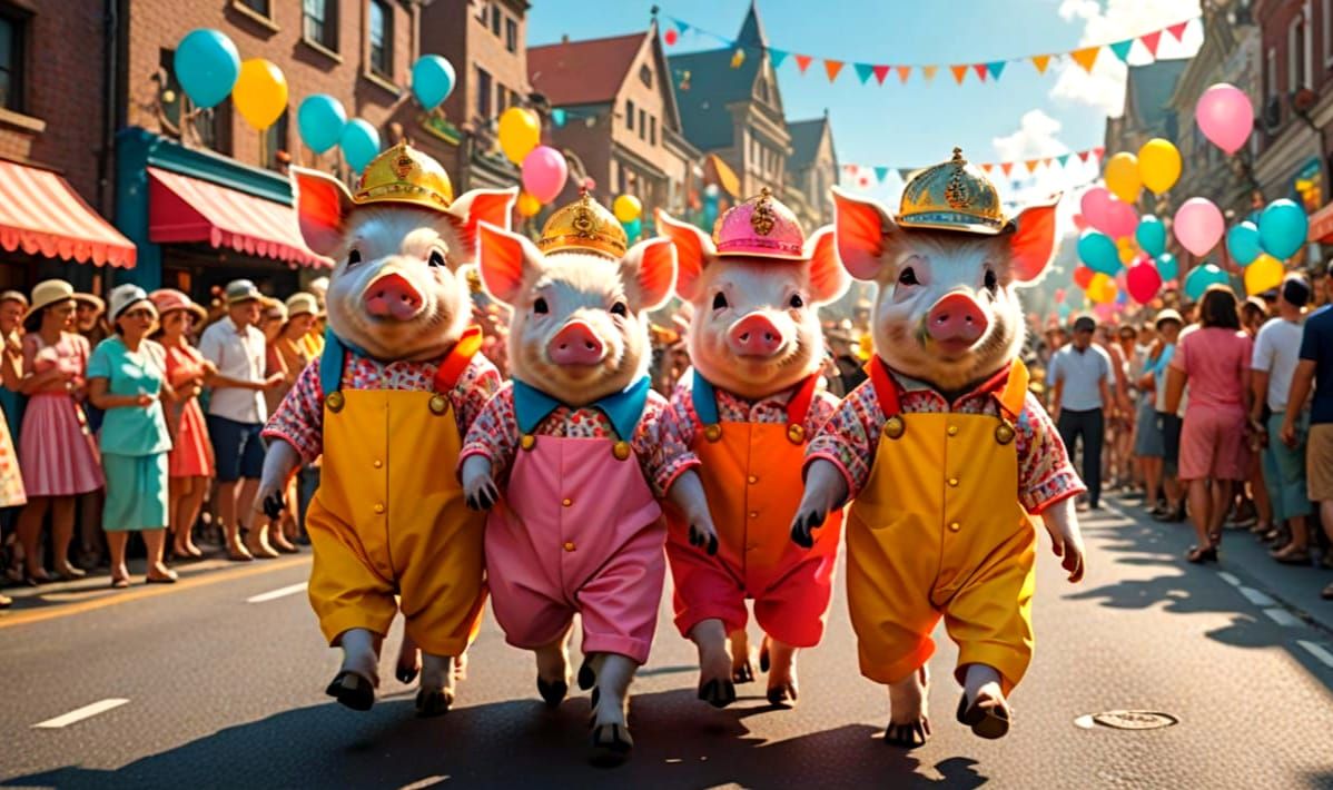 Celebrating International Pig Day!  by @Andy