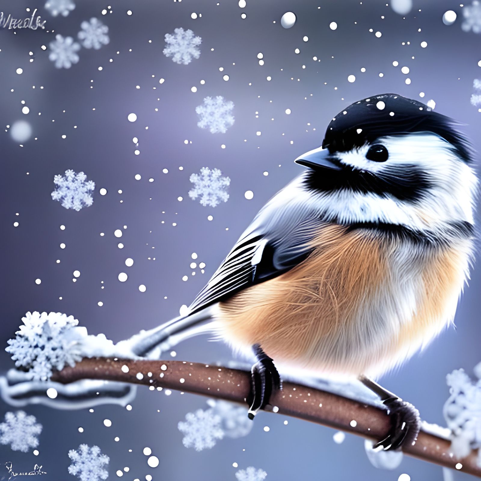 Baby Chickadee
