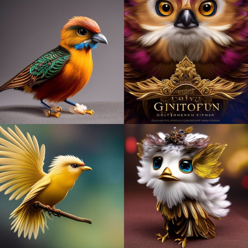 Griffon elegant, Insanely detailed cinematic photographic re...