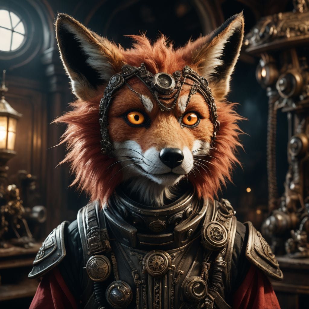 Great Animal Wars 3035 - House Fox - Small Red One