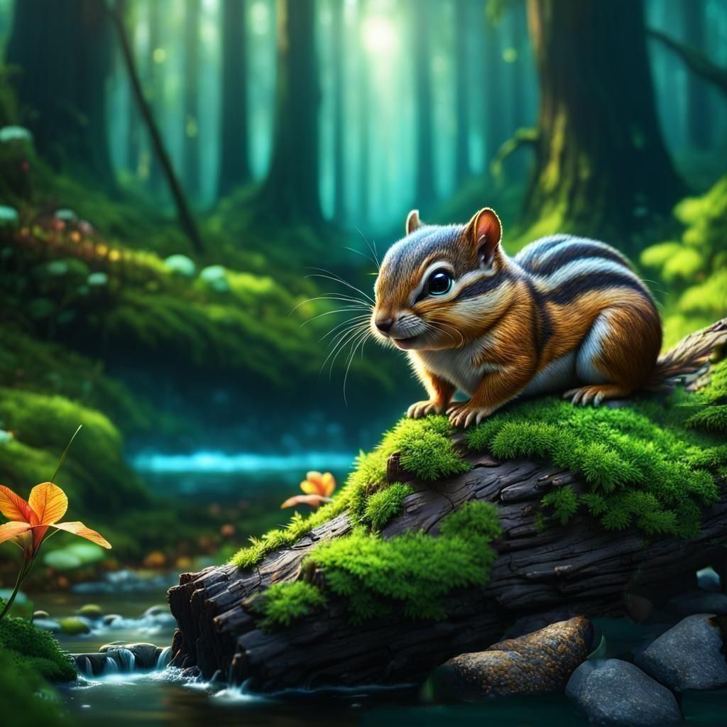 Spring in the Forest  by @Alicia Hopkins