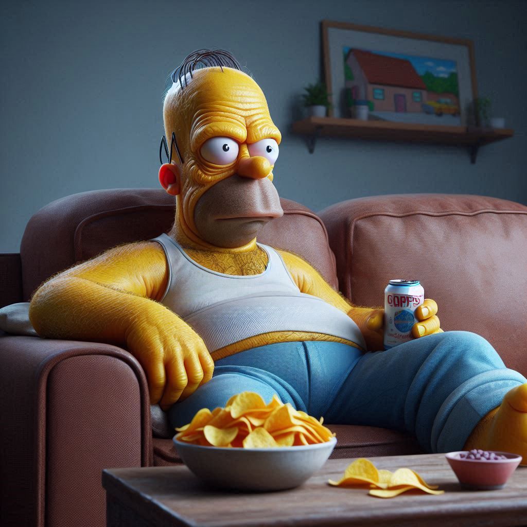 Realistic Homer Simpson