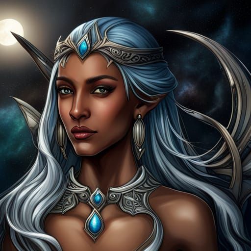 Blue-Haired Elf