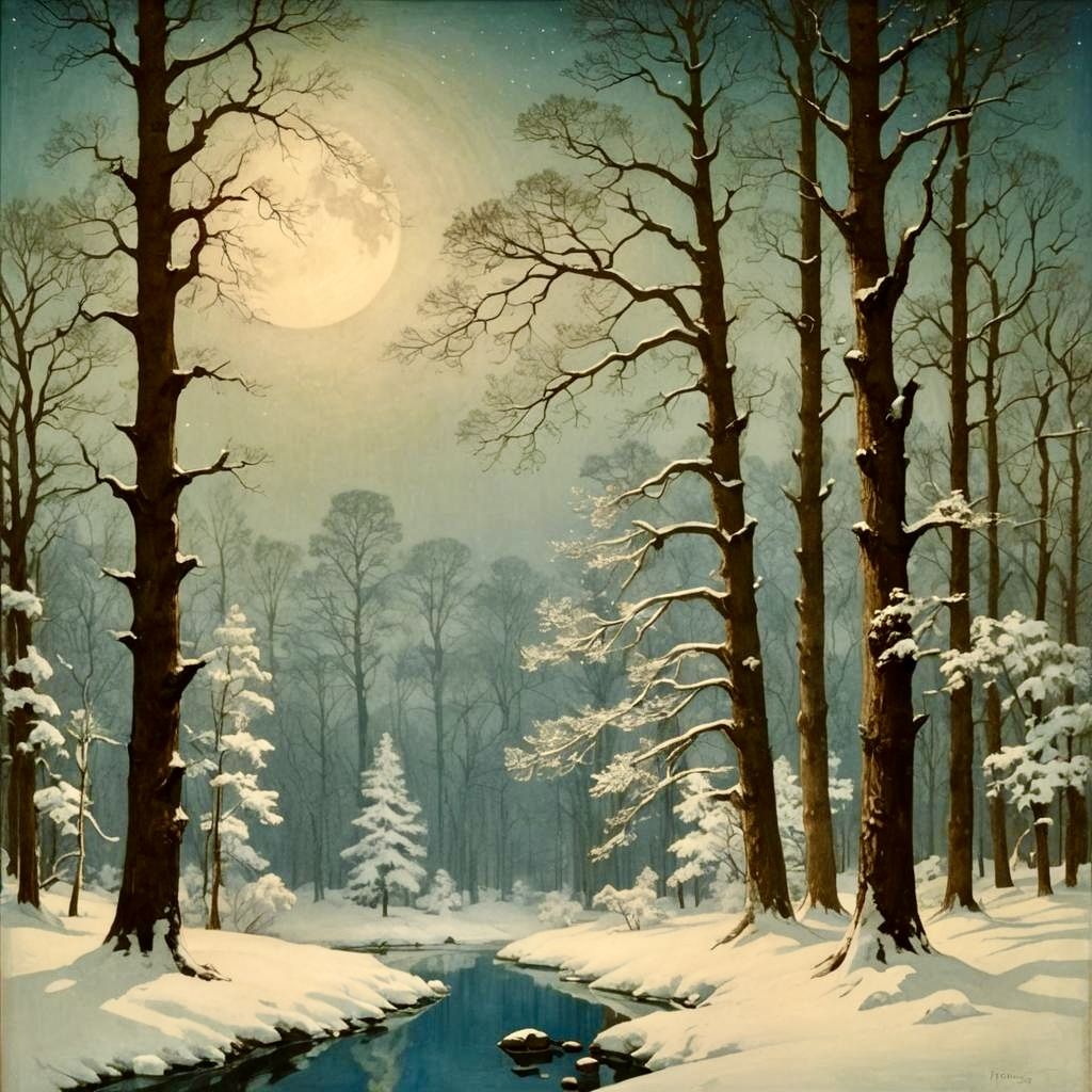 A winter scene