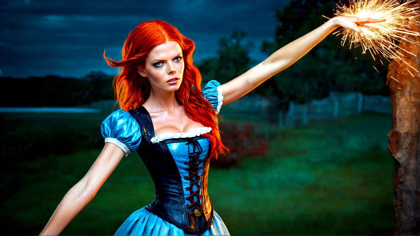 Kristie Kline - Glitter in the air series.