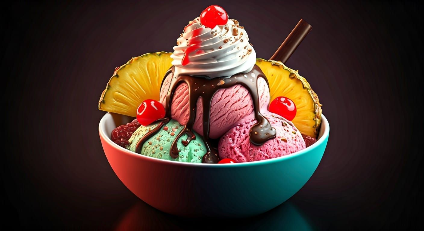 icecream  by @CyberSheep