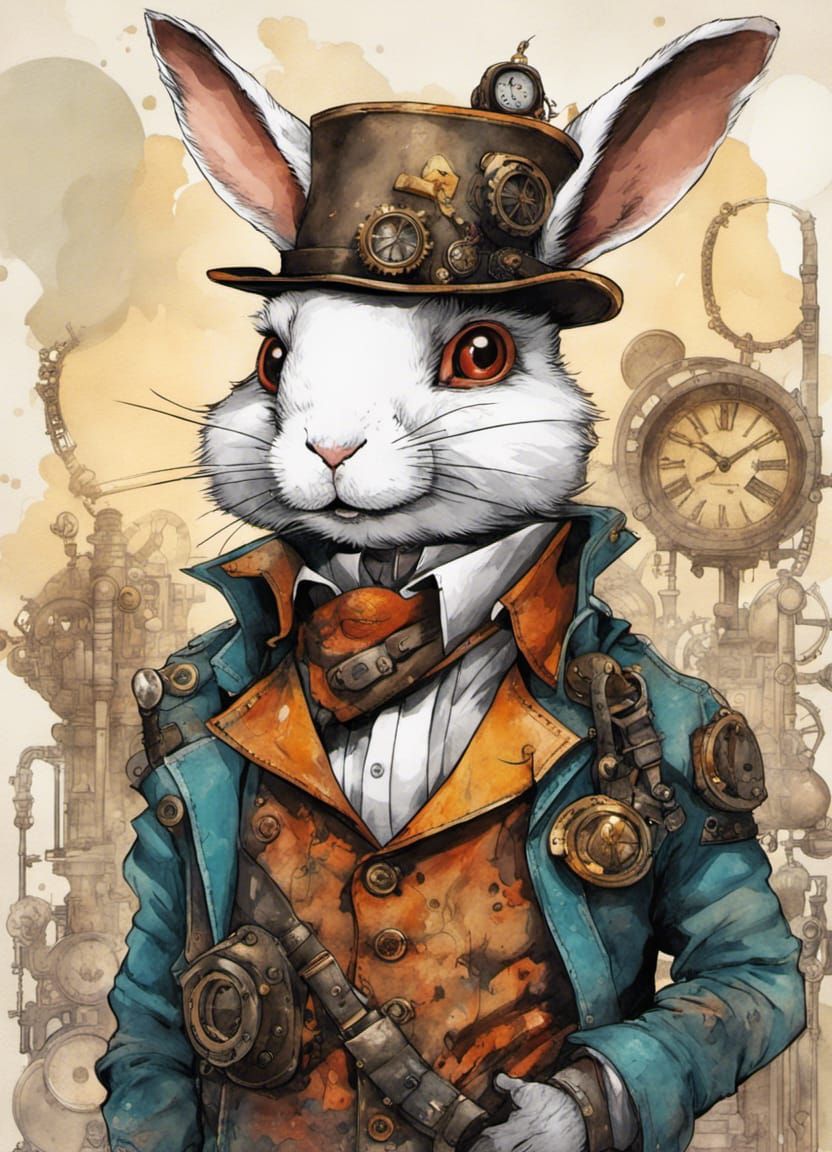 Steampunk Hare