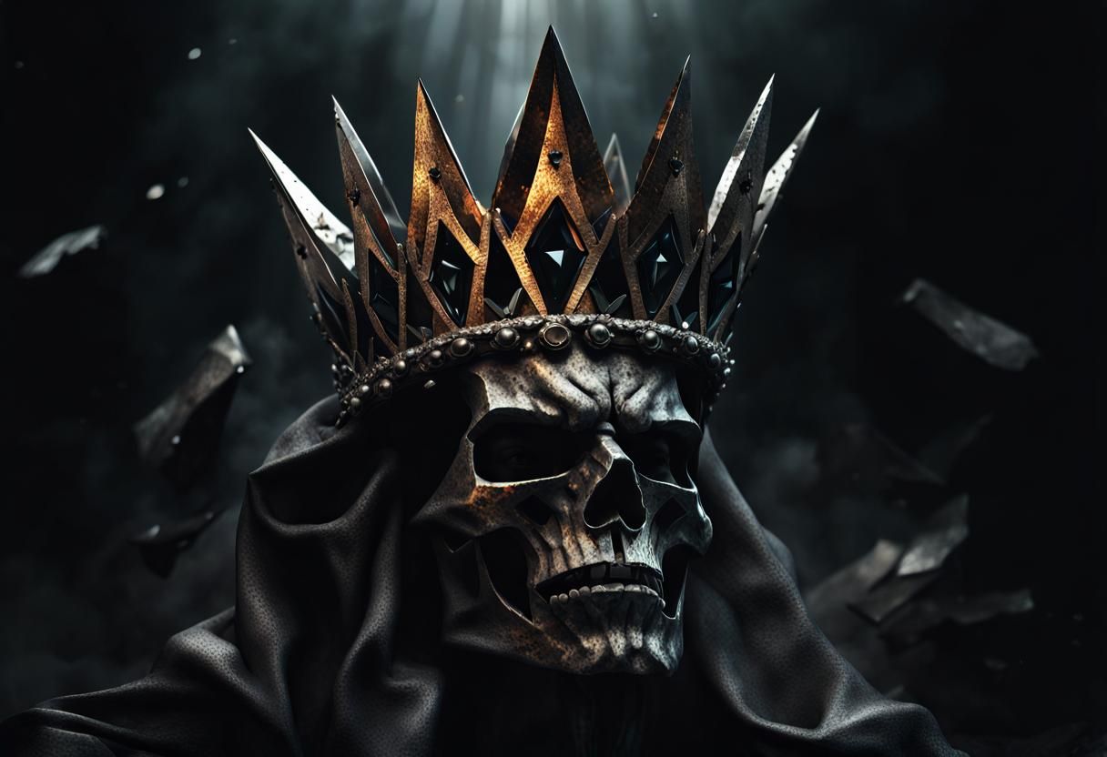 the king black diamond AI Generated Artwork NightCafe Creator