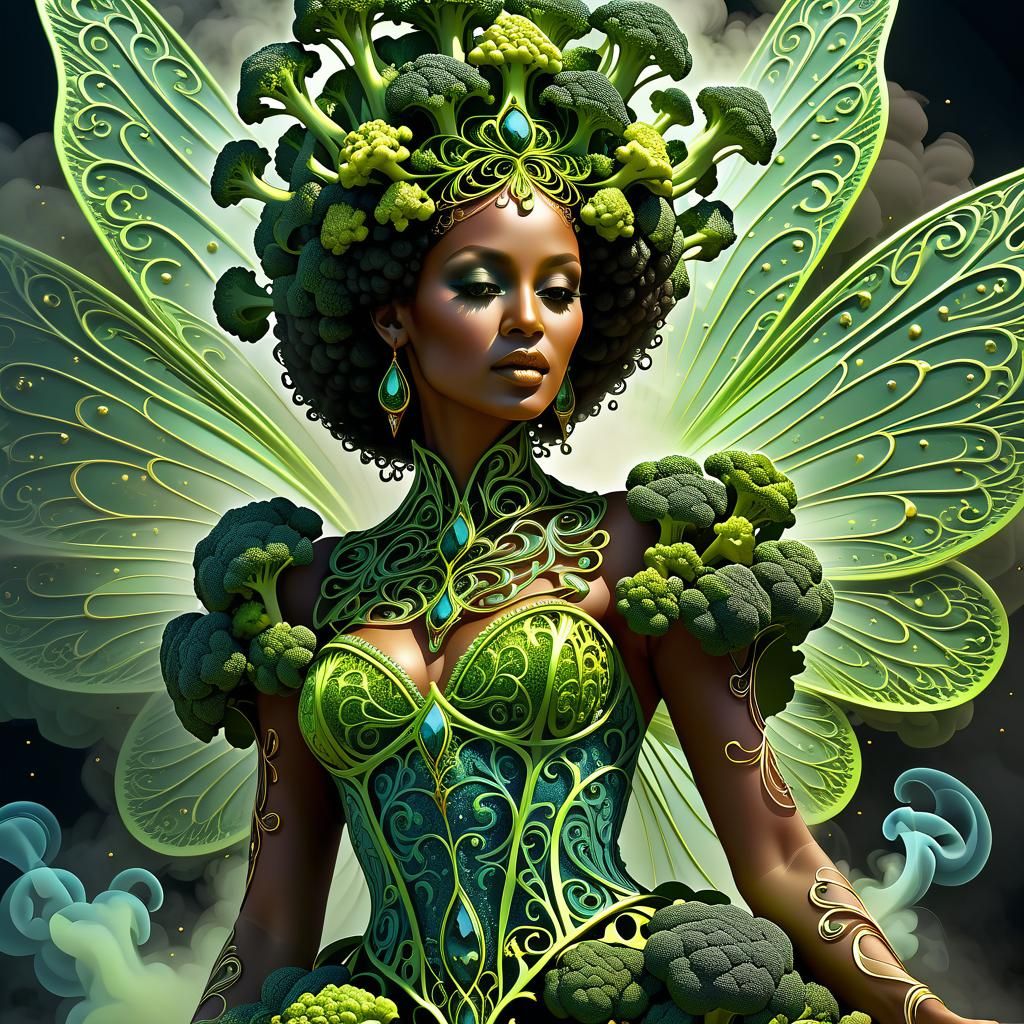 Cruciferous couture  by @Staircase Flash