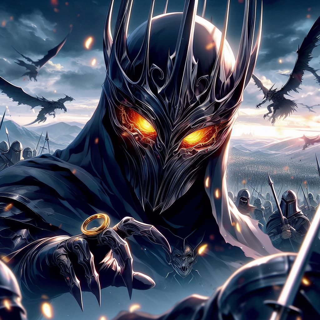 Sauron Anime Style